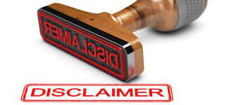 Disclaimer